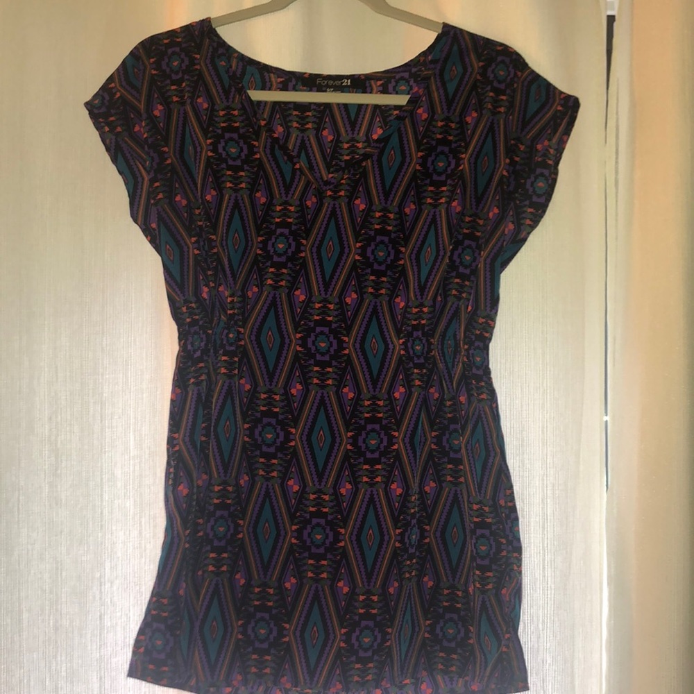Forever 21 tunic short sleeved top